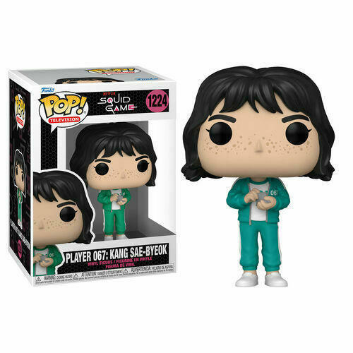 Funko POP! TV: Squid Game PLAYER 067: KANG SAE-BYEOK DAMAGE BOX