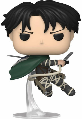 Funko POP Attack on Titan - Captain Levi Ackerman Figure AAA Anime Exclusive w/ Protector