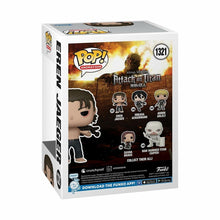 Load image into Gallery viewer, Funko POP! Animation: Attack on Titan - Eren Jeager Figure w/ Protector