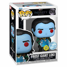Load image into Gallery viewer, Funko POP! Frost Giant Loki Glow-in-The-Dark EE Exclusive Figure w/ Protector