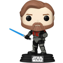 Load image into Gallery viewer, Funko Star Wars: The Clone Wars OBI-Wan Kenobi Figure EE Exclusive w/ Protector