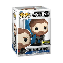 Load image into Gallery viewer, Funko Star Wars: The Clone Wars OBI-Wan Kenobi Figure EE Exclusive w/ Protector