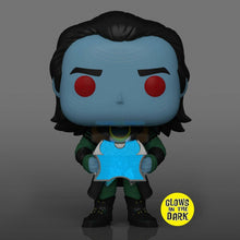 Load image into Gallery viewer, Funko POP! Frost Giant Loki Glow-in-The-Dark EE Exclusive Figure w/ Protector