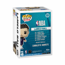 Load image into Gallery viewer, Funko Pop! NBA: Charlotte Hornets - LaMelo Ball Figure w/ Protector