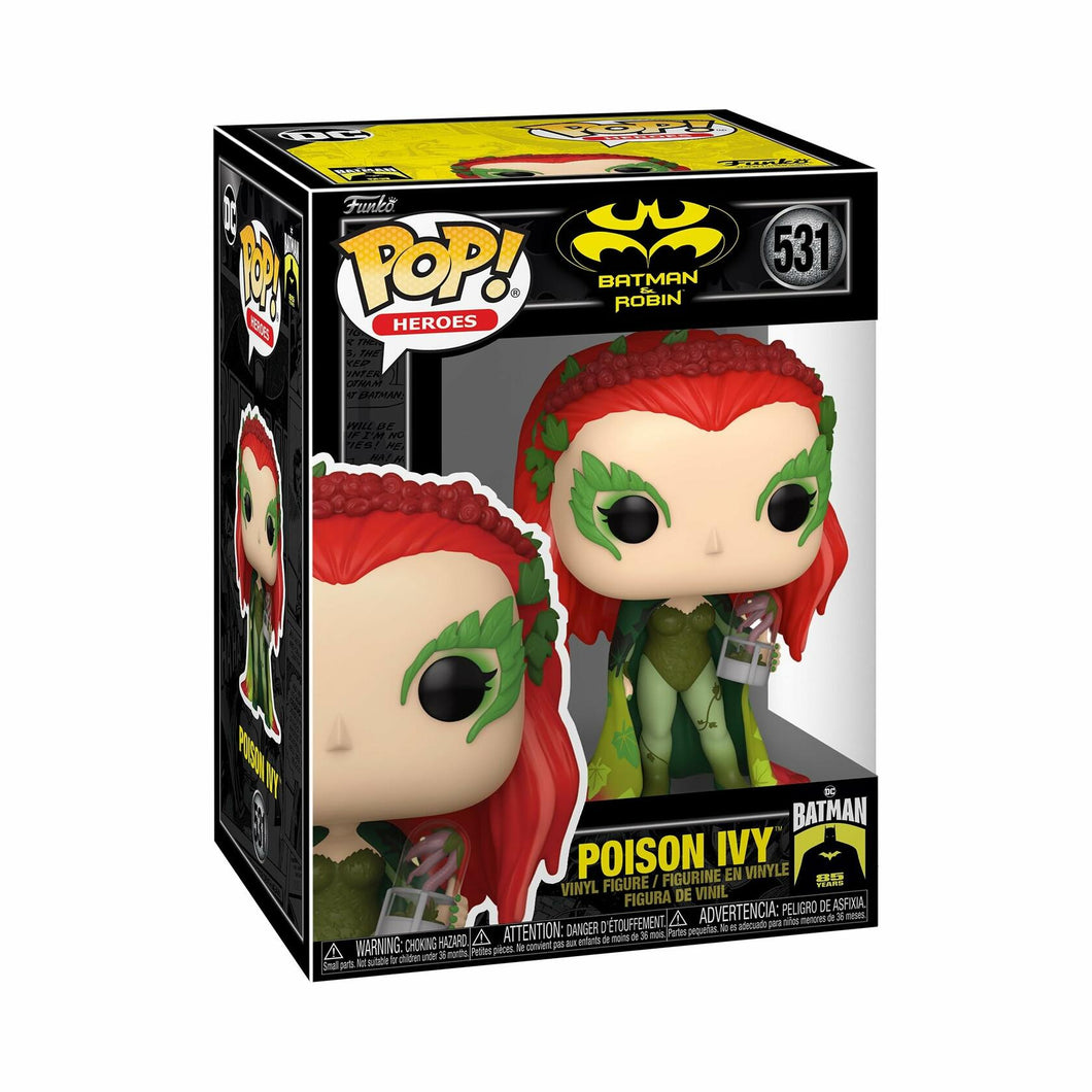 Funko POP Movies: Batman & Robin - Poison Ivy - Batman Figure w/ Protector