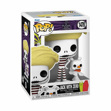 Load image into Gallery viewer, Funko POP The Nightmare Before Christmas - Jack Skellington with Zero Beach