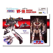 Load image into Gallery viewer, Robotech Macross Toynami 5 Inch 1/100 Scale Fully Transformable Hikaru Ichijo&#39;s VF-1A Veritech Fighter
