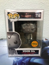 Load image into Gallery viewer, Funko POP! Marvel Studios Wanda Vision VISION 50s CHASE Figure #714 w/ Protector