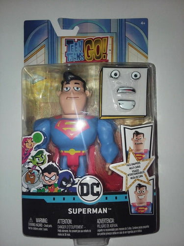 Teen Titans Go! Movie Face-Swappers Superman Action Figure