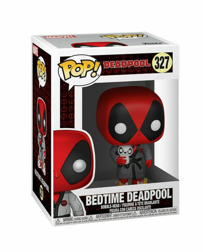 Funko POP! Deadpool BEDTIME DEADPOOL Figure  #327 DAMAGE BOX