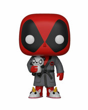 Load image into Gallery viewer, Funko POP! Deadpool BEDTIME DEADPOOL Figure  #327 DAMAGE BOX