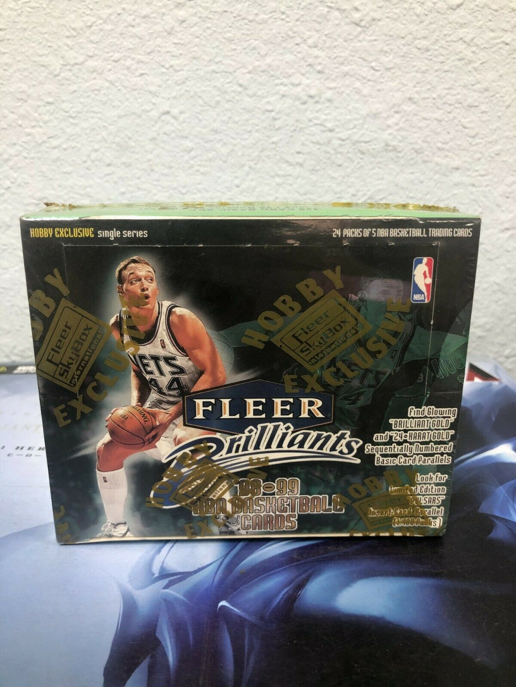 1998-99 FLEER Brilliants NBA Basketball Cards Hobby BOX NEW/SEALED