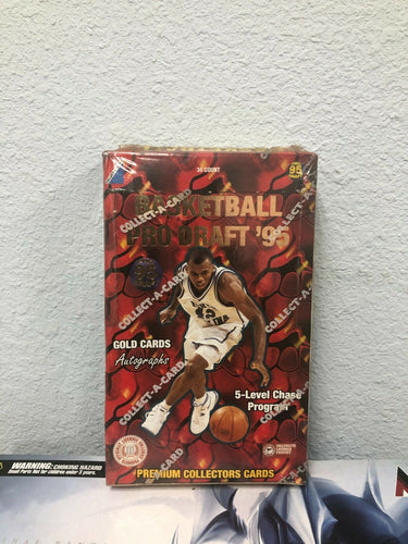 1995 COLLECT-A-CARD Pro Draft Basketball Cards Hobby BOX