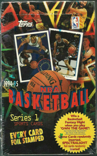 1994-95 Topps Series 1 Hobby Basketball Box Factory Sealed 36 Packs