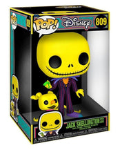 Load image into Gallery viewer, Funko POP! The Nightmare Before Christmas 10 inch JACK and ZERO Blacklight  #809