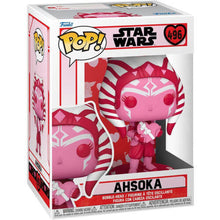 Load image into Gallery viewer, Funko POP! Star Wars: Valentines AHSOKA Figure #496 w/ Protector