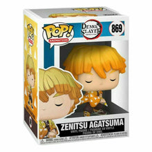 Load image into Gallery viewer, Funko POP! Animation: Demon Slayer ZENITSU AGATSUMA Figure #869 w/ Protector