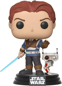 Funko  POP! Star Wars CAL KESTIS & BD-1 Figure #337 w/ Protector