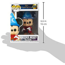 Load image into Gallery viewer, Funko Pop Disney Fantasia: Sorcerer Mickey Vinyl Figure #51938 w/ Protector