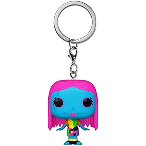 Funko Pop! Keychain: The Nightmare Before Christmas - Sally (Blacklight)