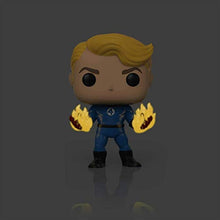 Load image into Gallery viewer, Funko POP! Marvel: Fantastic 4 HUMAN TORCH Specialty Series Figure w/ Protector