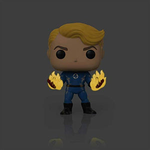 Funko POP! Marvel: Fantastic 4 HUMAN TORCH Specialty Series Figure w/ Protector