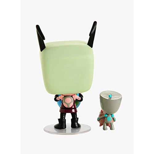 Funko POP! Television: Invader Zim - Zim & Gir #920 - Exclusive w/ Protector
