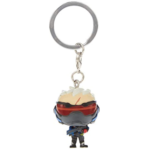 Funko Pop Keychain: Overwatch - Soldier 76 Figure w/Protector
