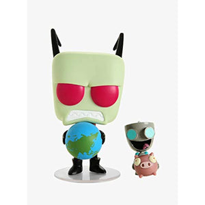 Funko POP! Television: Invader Zim - Zim & Gir #920 - Exclusive w/ Protector