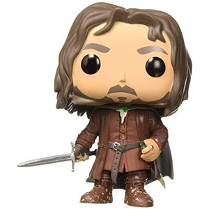 Funko POP! Movies: The Lord of the Rings ARAGORN Figure #531 w/ Protector