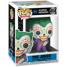 Load image into Gallery viewer, Funko POP Heroes: Dia De Los DC - Joker Figure w/ Protector