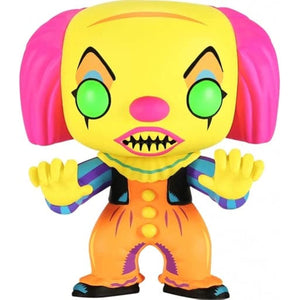 Funko POP! Movies IT PENNYWISE Black Light SPECIAL EDITION #55 w/ Protector