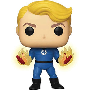 Funko POP! Marvel: Fantastic 4 HUMAN TORCH Specialty Series Figure w/ Protector