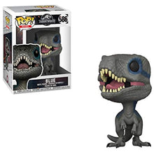 Load image into Gallery viewer, Funko POP! Movies: Jurassic World Fallen Kingdom BLUE Figure #586 w/ Protector