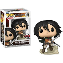 Load image into Gallery viewer, Funko POP! Attack On Titan MIKASA ACKERMAN  Chalice Exclusive #1172 w/ Protector
