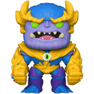 Funko Pop! Marvel: Monster Hunters - Thanos Figure w/ Protector