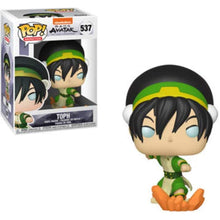 Load image into Gallery viewer, Funko POP! Animation: Avatar TOPH Figure #537 w/ Protector