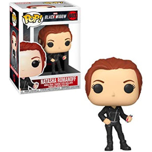 Funko POP! Marvel: Black Widow  NATASHA ROMANOFF Figure #603 w/ Protector