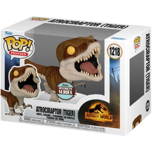 Funko Pop! Dominion: Atrociraptor (Tiger) #1218 Specialty Series Exclusive w/ Protector