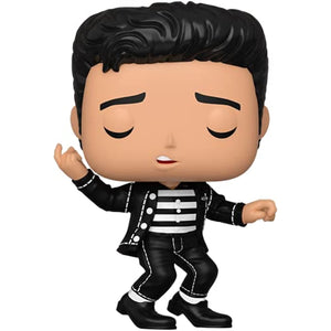Funko POP! Rocks ELVIS JAILHOUSE ROCK Figure #186 w/ Protector