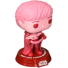 Load image into Gallery viewer, Funko Pop! Star Wars: Valentines - Luke Skywalker &amp; Grogu Figure w/ Protector
