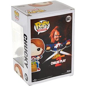 Pop Movies 3.75 Inch Action Figure Child's Play 2 - Chucky With Buddy & Scissors #841