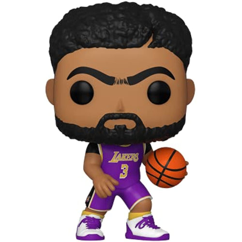 Funko Pop! NBA: Lakers - Anthony Davis (Purple Jersey) w/ Protector