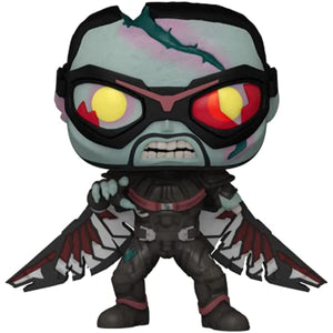 Funko POP Marvel: What If? - Zombie Falcon Figure w/ Protector