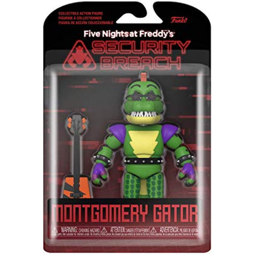 Funko Action Figure: Five Nights at Freddy's, Security Breach - Montgomery Gator