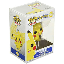 Load image into Gallery viewer, Funko POP! Games: Pokémon PIKACHU Waving Figure #553 w/ Protector