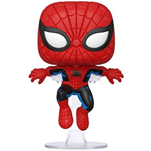 Funko Pop! Marvel 80th - First Appearance Spiderman Figure w/ Protector