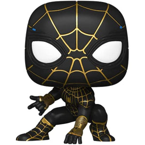 Funko POP! Spider-Man No Way Home SPIDER-MAN in Black n Gold Suit w/ Protector