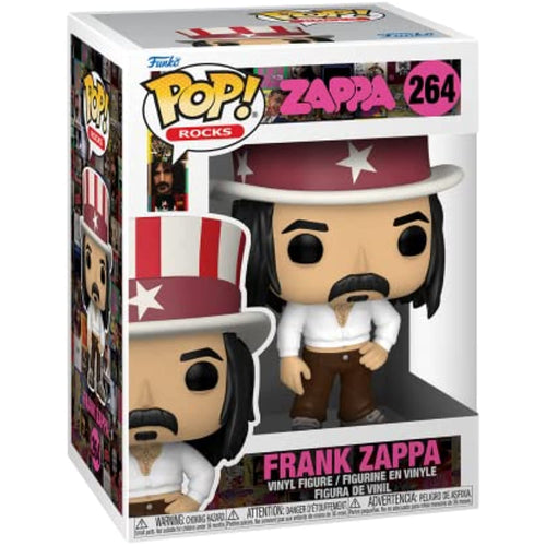 Funko Pop! Rocks: Frank Zappa Figure w/ Protector
