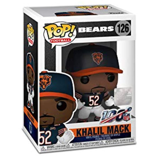 NFL Khalil Mack # 126 Chicago Bears Wave 6 Pop Vinyl Figure w/ Protector